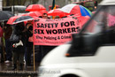 Sex Workers demonstration Against the Policing and Crime Bill and the Welfare Reform Bill. Demanding an end to the criminalisation of prostitution and the right to unionise. Parliament Square, London.

© Jess Hurd/reportdigital.co.uk
Tel: 01789-262151/07831-121483  
info@reportdigital.co.uk  
NUJ recommended terms & conditions apply. Moral rights asserted under Copyright Designs & Patents Act 1988. Credit is required. No part of this photo to be stored, reproduced, manipulated or transmitted by any means without permission.