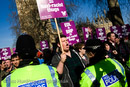 UAF protesters demonstrate against the English Defence League as they march in support of the Dutch Islamophobic politician Geert Wilders who was a guest of UKIP at the Houses of Parliament. London.

© Jess Hurd/reportdigital.co.uk
Tel: 01789-262151/07831-121483  
info@reportdigital.co.uk  
NUJ recommended terms & conditions apply. Moral rights asserted under Copyright Designs & Patents Act 1988. Credit is required. No part of this photo to be stored, reproduced, manipulated or transmitted by any means without permission.