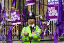 People tie purple ribbons on the gates of Parliament. Take Back Parliament protest, Demo for Democracy. Campaign for proportional representation. Westminster.

© Jess Hurd/reportdigital.co.uk
Tel: 01789-262151/07831-121483  
info@reportdigital.co.uk  
NUJ recommended terms & conditions apply. Moral rights asserted under Copyright Designs & Patents Act 1988. Credit is required. No part of this photo to be stored, reproduced, manipulated or transmitted by any means without permission.