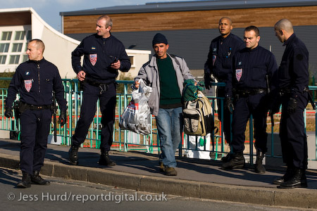 Refugees in Calais are evicted from their temporary home under a brigde by police and their posessions destroyed. France.
© Jess Hurd/reportdigital.co.uk
Tel: 01789-262151/07831-121483  
info@reportdigital.co.uk  
NUJ recommended terms & conditions apply. Moral rights asserted under Copyright Designs & Patents Act 1988. Credit is required. No part of this photo to be stored, reproduced, manipulated or transmitted by any means without permission.