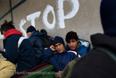 Refugees in Calais made homeless after the clearing of the Jungle queue for food from the Salam charity. France.
© Jess Hurd/reportdigital.co.uk
Tel: 01789-262151/07831-121483  
info@reportdigital.co.uk  
NUJ recommended terms & conditions apply. Moral rights asserted under Copyright Designs & Patents Act 1988. Credit is required. No part of this photo to be stored, reproduced, manipulated or transmitted by any means without permission.