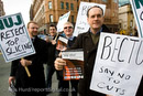 NUJ and BECTU members leaflet the Conservative Party Conference against top slicing at the BBC. Manchester.

© Jess Hurd/reportdigital.co.uk
Tel: 01789-262151/07831-121483  
info@reportdigital.co.uk  
NUJ recommended terms & conditions apply. Moral rights asserted under Copyright Designs & Patents Act 1988. Credit is required. No part of this photo to be stored, reproduced, manipulated or transmitted by any means without permission.