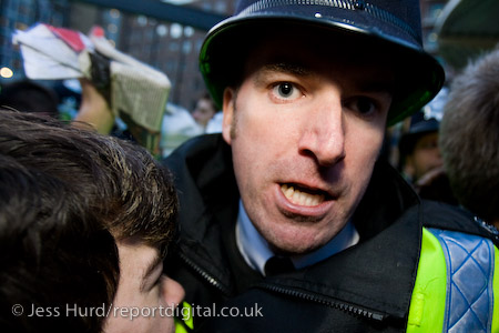 Unite Against Fascism demonstration opposing the invitation of BNP leader Nick Griffin on Question Time. BBC Television Centre, White City.
© Jess Hurd/reportdigital.co.uk
Tel: 01789-262151/07831-121483  
info@reportdigital.co.uk  
NUJ recommended terms & conditions apply. Moral rights asserted under Copyright Designs & Patents Act 1988. Credit is required. No part of this photo to be stored, reproduced, manipulated or transmitted by any means without permission.