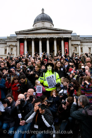 Up to 3000 people join the I'm a Photographer Not a Terrorist Mass Gathering in Trafalgar Square in defence of street photography and against the arbitary use of the terrorism laws to stop and search photographers.

© Jess Hurd/reportdigital.co.uk
Tel: 01789-262151/07831-121483  
info@reportdigital.co.uk  
NUJ recommended terms & conditions apply. Moral rights asserted under Copyright Designs & Patents Act 1988. Credit is required. No part of this photo to be stored, reproduced, manipulated or transmitted by any means without permission.