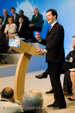 George Osbourne MP. Conservative Party launch their election Manifesto. Battersea Power Station, London.

© Jess Hurd/reportdigital.co.uk
Tel: 01789-262151/07831-121483  
info@reportdigital.co.uk  
NUJ recommended terms & conditions apply. Moral rights asserted under Copyright Designs & Patents Act 1988. Credit is required. No part of this photo to be stored, reproduced, manipulated or transmitted by any means without permission.