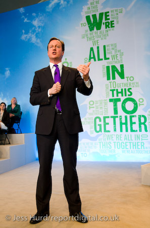 David Cameron. Conservative Party launch their election Manifesto. Battersea Power Station, London.

© Jess Hurd/reportdigital.co.uk
Tel: 01789-262151/07831-121483  
info@reportdigital.co.uk  
NUJ recommended terms & conditions apply. Moral rights asserted under Copyright Designs & Patents Act 1988. Credit is required. No part of this photo to be stored, reproduced, manipulated or transmitted by any means without permission.