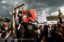 An effigy of Nick Griffin BNP is hung in Parliament Square during a Mayday demonstration in central London. 

© Jess Hurd/reportdigital.co.uk
Tel: 01789-262151/07831-121483  
info@reportdigital.co.uk  
NUJ recommended terms & conditions apply. Moral rights asserted under Copyright Designs & Patents Act 1988. Credit is required. No part of this photo to be stored, reproduced, manipulated or transmitted by any means without permission.
